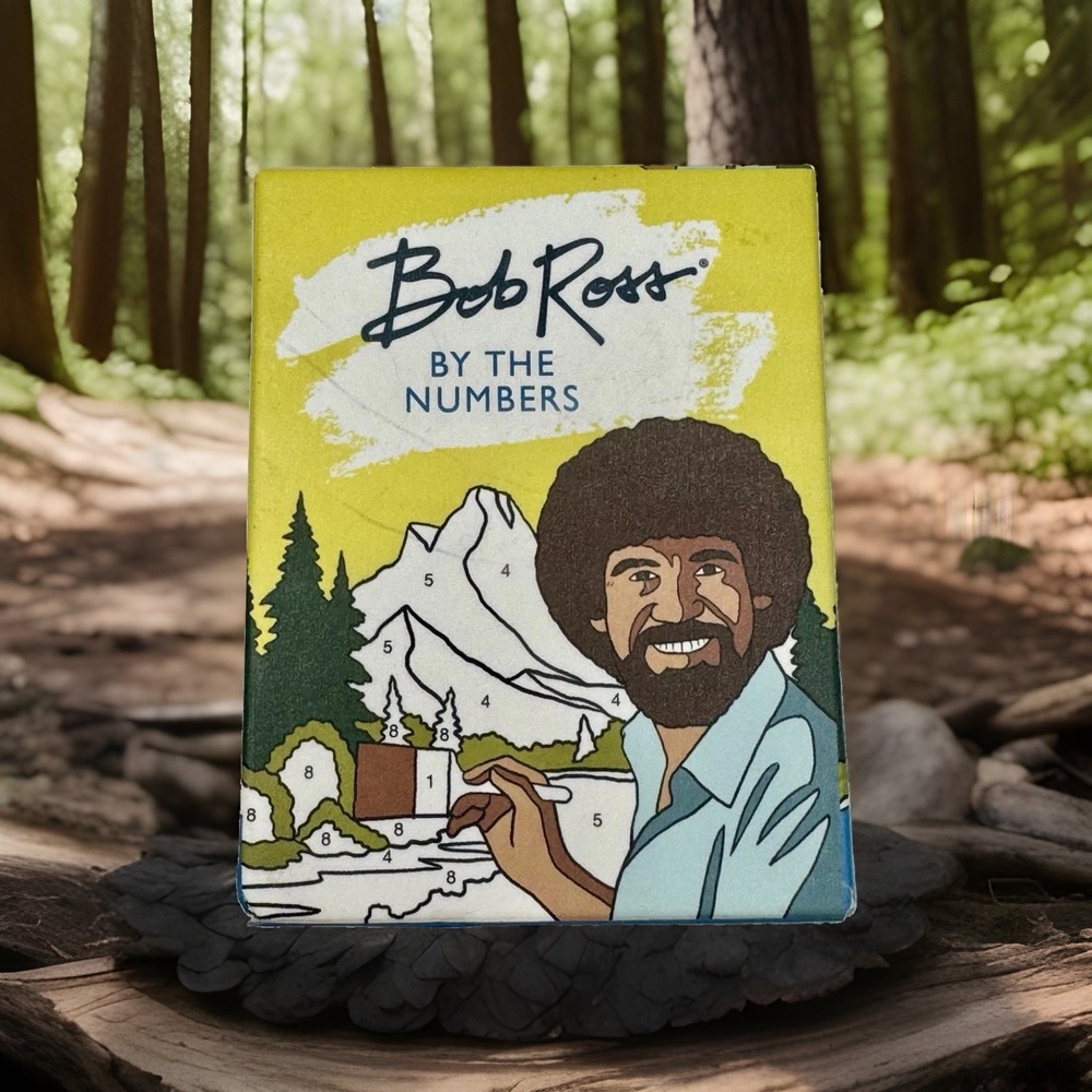 Bob Ross By the Numbers Paint Kit New Sealed Running Press 2018